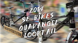 2014 SE Bikes Quadangle Looptail Build harvesterbmx [upl. by Seerdi]