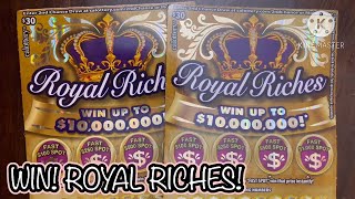 WIN ROYAL RICHES CA Scratchers [upl. by Jeniffer]