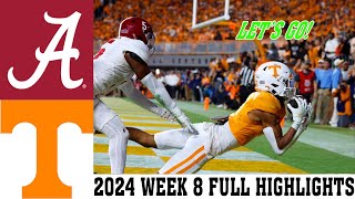 Tennessee vs Alabama FULL GAME Highlights TODAY  2024 College Football Oct 19 2024 [upl. by Sivam310]