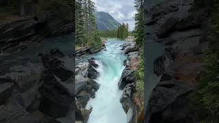 kootenai National park Water falls banff alberta nature canada [upl. by Suzy]