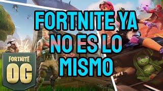 DESPUÉS DE 4 AÑOS VUELVO A JUGAR FORTNITE  YA NADA ES IGUAL [upl. by Orimlede]