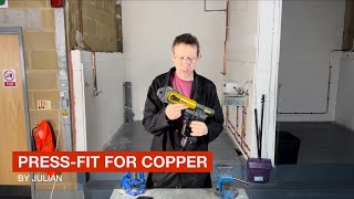 Pressfit fittings on copper a tutorial and pros and cons [upl. by Witte]