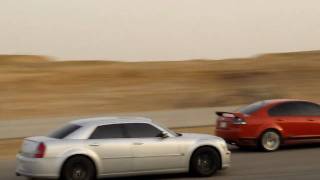 لومينا اس اس VS كرايسلر  300C SRT8 VS Pontiac G8 [upl. by O'Carroll695]