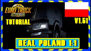 EURO TRUCK SIMULATOR 2  TUTORIAL REAL POLAND 11 BY JAKIŠ BARTUŠ  MEGA MODS  ALL DLC  V151 CZ [upl. by Gavra260]