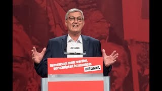 Bundesparteitag Die Linke Rede von Bernd Riexinger vom 08062018 [upl. by Hardner748]