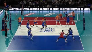 France Volleyball Earvin NGapeth in France  Netherlands 2024 Friendly Match [upl. by Otreblasiul]