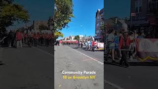 Community Parade 18 Av brooklyn ny usa [upl. by Arammat]