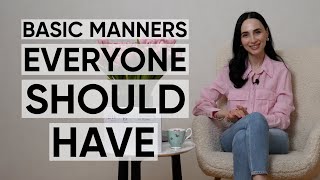 Basic Manners Everyone Should Have  Jamila Musayeva [upl. by Salkcin]