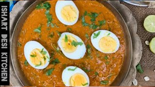 How to make easy Anday ka salan recipe by Ishrat desi kitchen [upl. by Dedra]