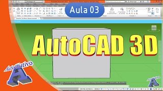 Curso de AutoCAD 3D  Aula 0325  Coordenadas Planos e Eixos  Autocriativo [upl. by Eelak303]