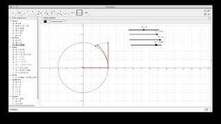 ¿Qué es un radián Actividades con GeoGebra [upl. by Cherida457]