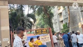 Aaj mai gyi vote dene Andheri Parsi colony mai  voting vlog  indian election youtubevlogsub [upl. by Rubliw]