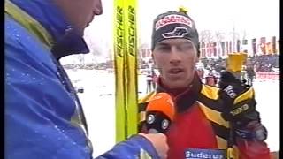 Nordic Ski WM 1999 Ramsau Mens 30k freestyle 34 [upl. by Alyad]