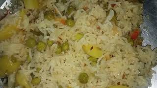 Aloo matar pulao recipe [upl. by Evan]