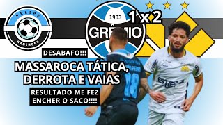 DESABAFO  GRÊMIO PERDE PARA O CRICIÚMA  RENATO NÃO RESOLVE [upl. by Zwick]