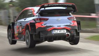 Thierry Neuville at Rally Legend 2019  Hyundai i20 WRC Launch Control Donuts Jumps amp More [upl. by Christiana173]