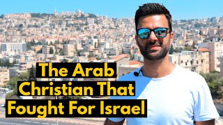 This Arab Christian Almost Died In Battle While Defending Israel [upl. by Koziara552]