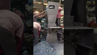 Household plastic products crusher machine plastic scraps shredder machining shortvideo [upl. by Chong]