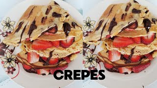 Receta de crepes [upl. by Padget946]