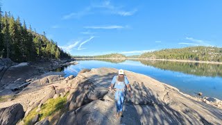 Hiking and Fishing at Pinecrest Lake  Northern California Trout Fishing [upl. by Mackie]