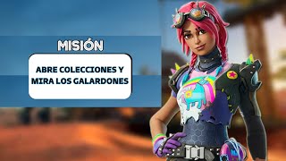 ABRE COLECCIONES Y MIRA LOS GALARDONES O ABRE COLECCIONES Y REVISA LAS MENCIONES EN FORTNITE [upl. by Yebot972]