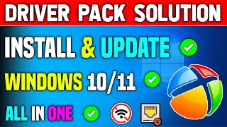 How to Install All in one DriverPack PCLaptop  DriverPack Solution 2024 💻Fix All Issue [upl. by Pearman749]