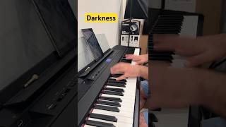 Darkness Piano Version is finally out now 🫡🎹 pianomusic music [upl. by Arrotal872]