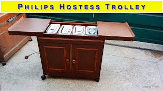 Hostess Trolley  Food Warmer  Made in England  LHR FITNESS [upl. by Gadmon]