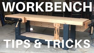 Workholding On A Traditional Workbench  Viseless Tips  Woodworking [upl. by Aleak605]