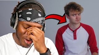 KSI Reacts To TommyInnit 💀 [upl. by Lenoil]