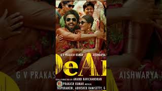 Dear 2024 Tamil Movie Official TrailerGV Prakash KumarAishwarya RaJeshvjskfilm8103 [upl. by Norri]