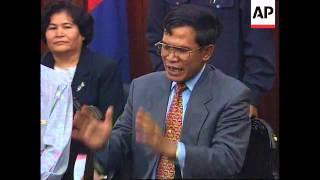 Cambodia  Cabinet meeting [upl. by Alleuqcaj]