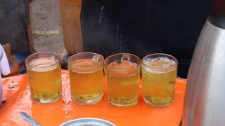 Afghani Qehwa  Peshawar Street Food  Peshawari Green Tea  Peshawari Kahwa Kehwa  Kawa [upl. by Gowon]