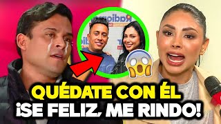 Christian Domínguez DA SU BENDICIÓN a Pamela Franco y Cueva “Yo respeto que les vaya muy bien” [upl. by Dido31]