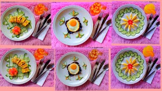 COOK WITH ME ep3🍳Egg Dishes and plating design [upl. by Nahtnahoj]