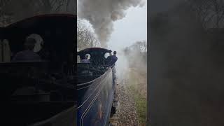 Caledonian Railway 828 on Spa Valley Railway Jan 2024 [upl. by Naima]