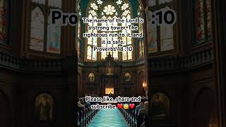 Proverbs 1810 Bible versesChristianGodJesusFaith ￼ [upl. by Arit529]