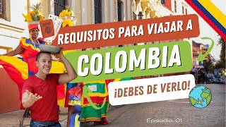 Requisitos para VIAJAR a COLOMBIA desde México [upl. by Alexina257]