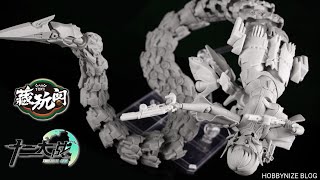 TWELVES WAR Serpent Girl Samael 112 Scale Model Kit  CANGTOYS Test Model Preview [upl. by Marie-Jeanne]