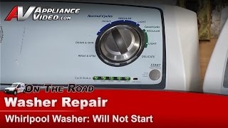 Whirlpool Washer Repair  Does Not Start  WTW4800XQ2 [upl. by Yi499]