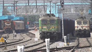 WDG 3A TURBO SOUNDS with Accident Relief TrainART  Indian Railways ALCO CHUGGING [upl. by Itnava500]