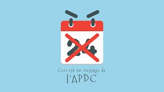 Ceci est un message de lAPDC [upl. by Silevi]