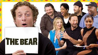 The Bear Cast Test How Well They Know Each Other  Vanity Fair [upl. by Aihtekal566]