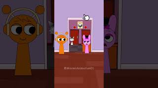 Help Pinki choose the right items to escape  Incredibox Sprunki [upl. by Alyad]