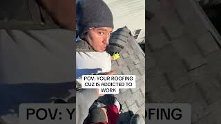 No one skips coffee break milwaukeepowertools bluecollar nativeamerican roofing trades yyc [upl. by Dnaltiak]