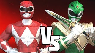 Green Ranger vs Red Ranger  Power Rangers Battle For the Grid VERSUS [upl. by Cornie]