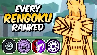 Every RENGOKU Ranked From WORST To BEST  Shinobi Life 2 Bloodline Tier List [upl. by Virnelli]