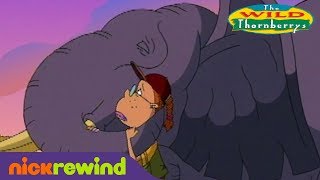 Rebecca the Elephant Rests in Peace  The Wild Thornberrys  Nicktoons [upl. by Anaihr]