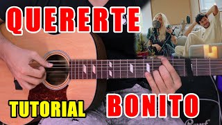 Cómo tocar quotQuererte Bonitoquot de Sebastián Yatra Elena Rose en Guitarra Tutorial  PDF GRATIS [upl. by Hans307]