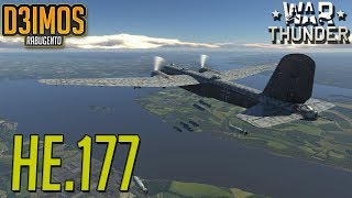 War Thunder He177 Fortaleza Aérea Alemã [upl. by Niddala]